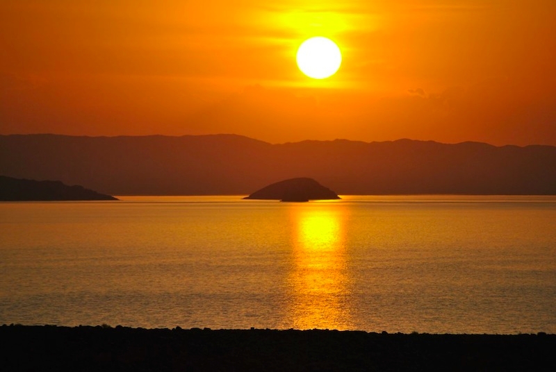 Turkana al tramonto